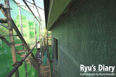 バロック建築の家18-胴縁を使わない通気工法